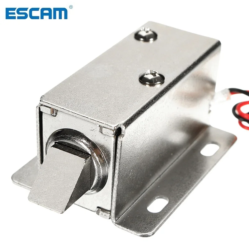12V DC 1.1A Electric Lock Assembly Solenoid Cabinet Drawer Door Lock Low-Power Smal Automatic Door Electric Locks