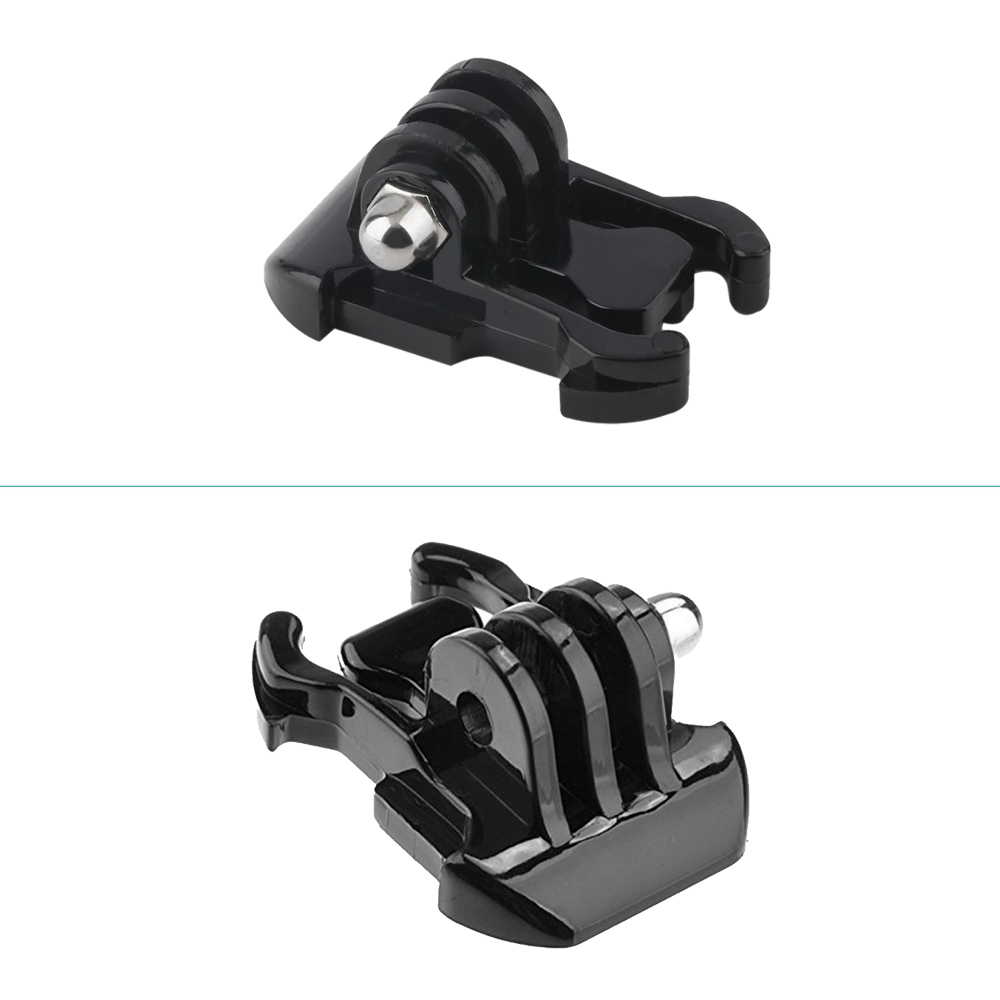 Voor Gopro Hero 7/6/5/4/3 + Actie Sport Camera Go Pro Accessoires Kit Gebogen Schroef helm Flat Mount Voor Xiaomi Yi 4K Pro Camera