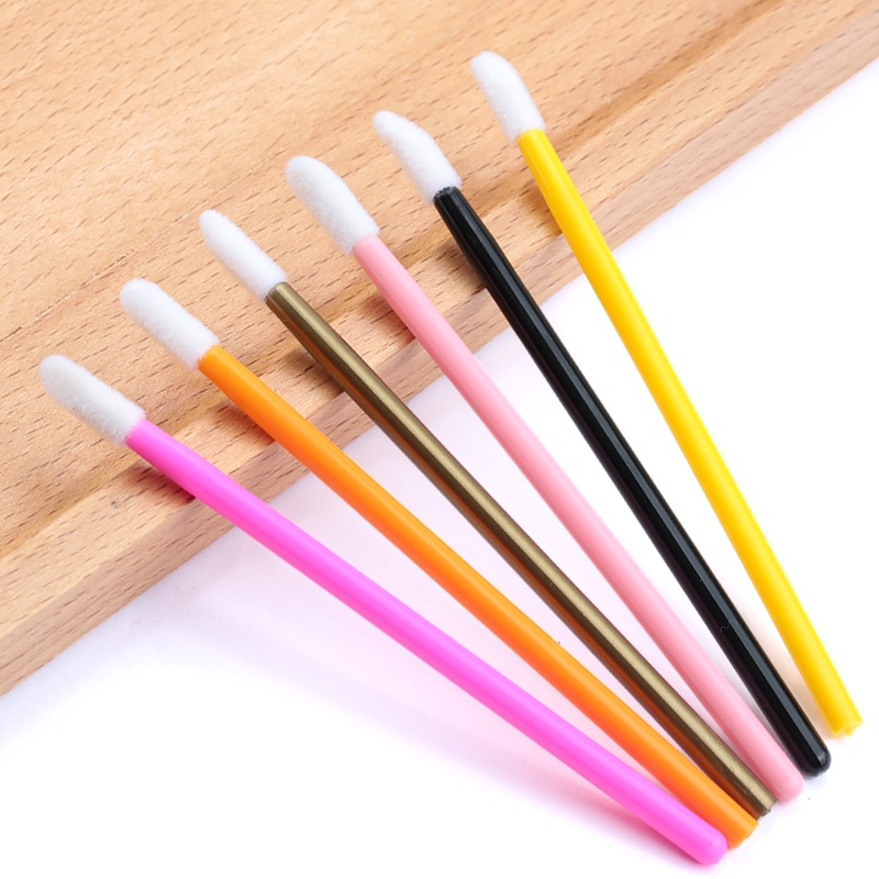 50/100/150Pcs Wimperborstels Wegwerp Lip Borstel Cilia Remover Wimper Extension Accessoires Levert Cosmetica Makeup Tools
