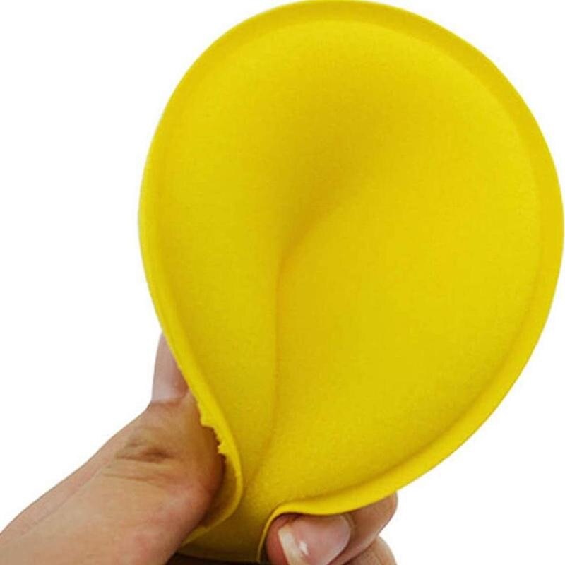 2 Éponges Voiture Extra-Larges - Pour Lavage, Cirage, Nettoyage Carrosserie - Jaune, 23x11 Cm