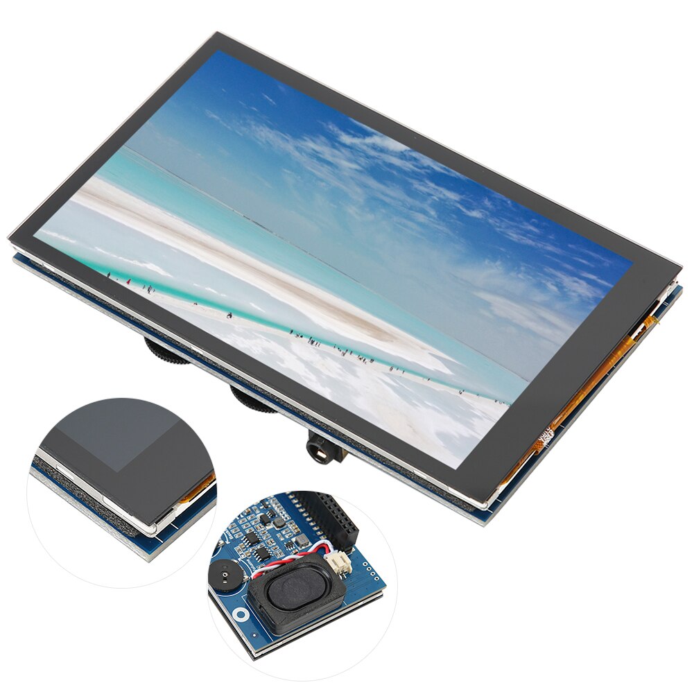 4in Display Screen Capacitance Touching Screen LCD DPI Display Interface for Raspberry Pi