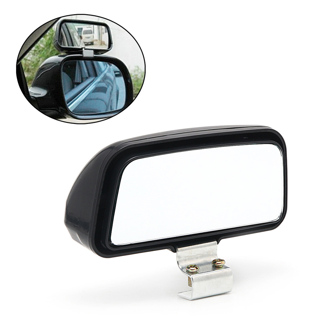 1 Pc Auto Vrachtwagen Unversal Verstelbare Breedhoekspiegel Achteruitkijkspiegel Blind Spot 11x7cm Auto Accessoires