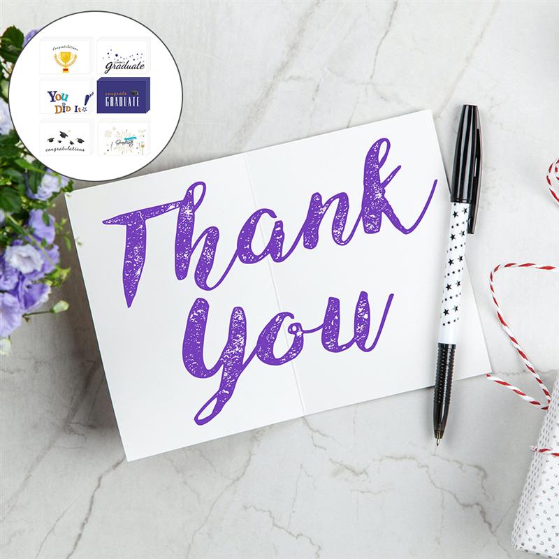 24Pcs Congratulation Graduation Blessing Card Card Greeting Cards