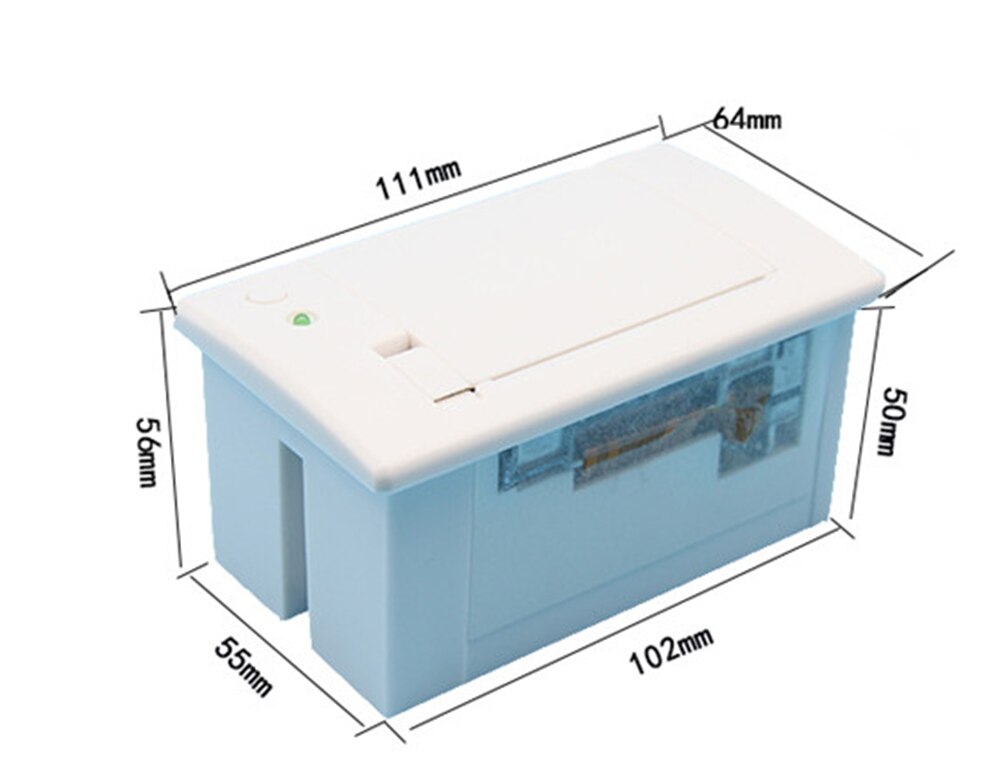 Taximeter or queue tickets thermal Receipt Panel Printer