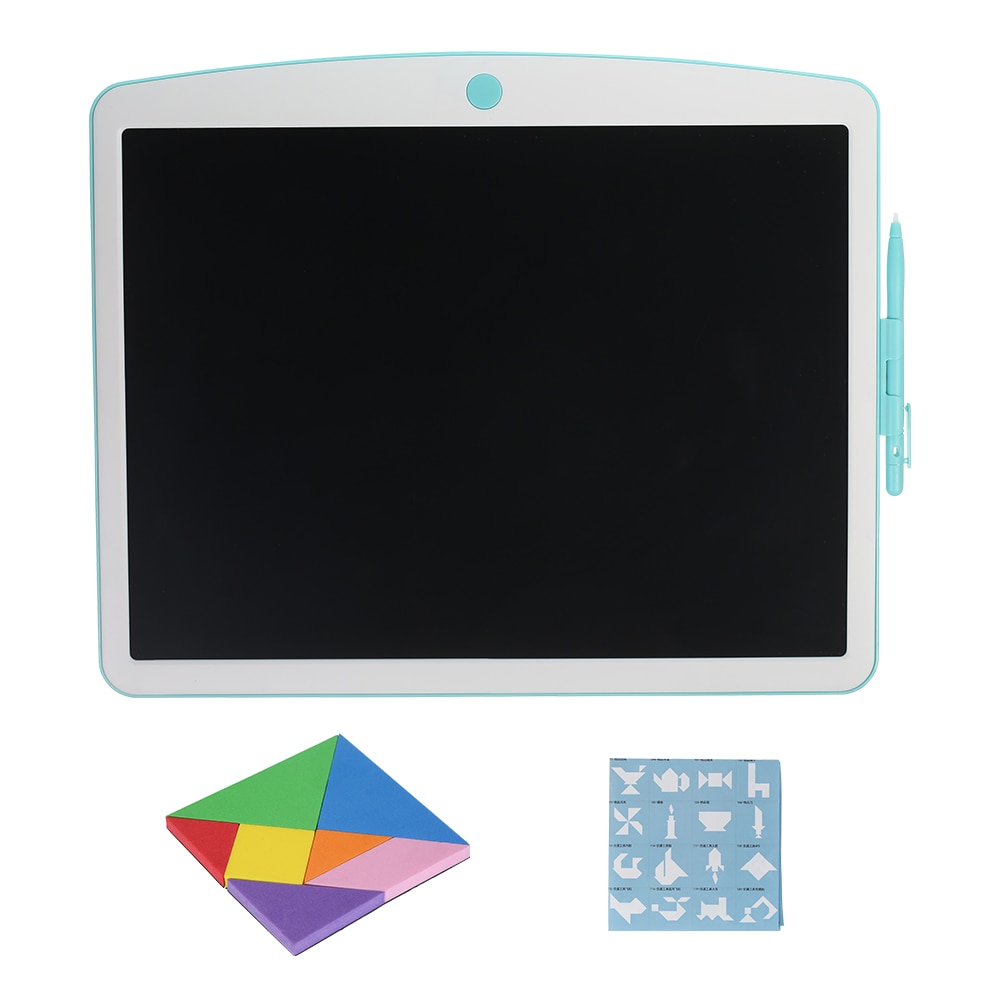16 Inches LCD Writing Tablet with Stylus Pen Erase &amp; Lock Button Reusable Electronic Digital Drawing Board Handwriting Pad
