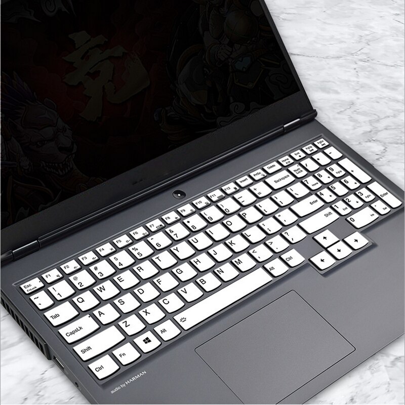 Unique Silicone Waterproof Cover Laptop Keyboards Skin For Lenovo Legion 15.6" R7000/Y7000/R7000P/Y7000P Keyboard Stickers