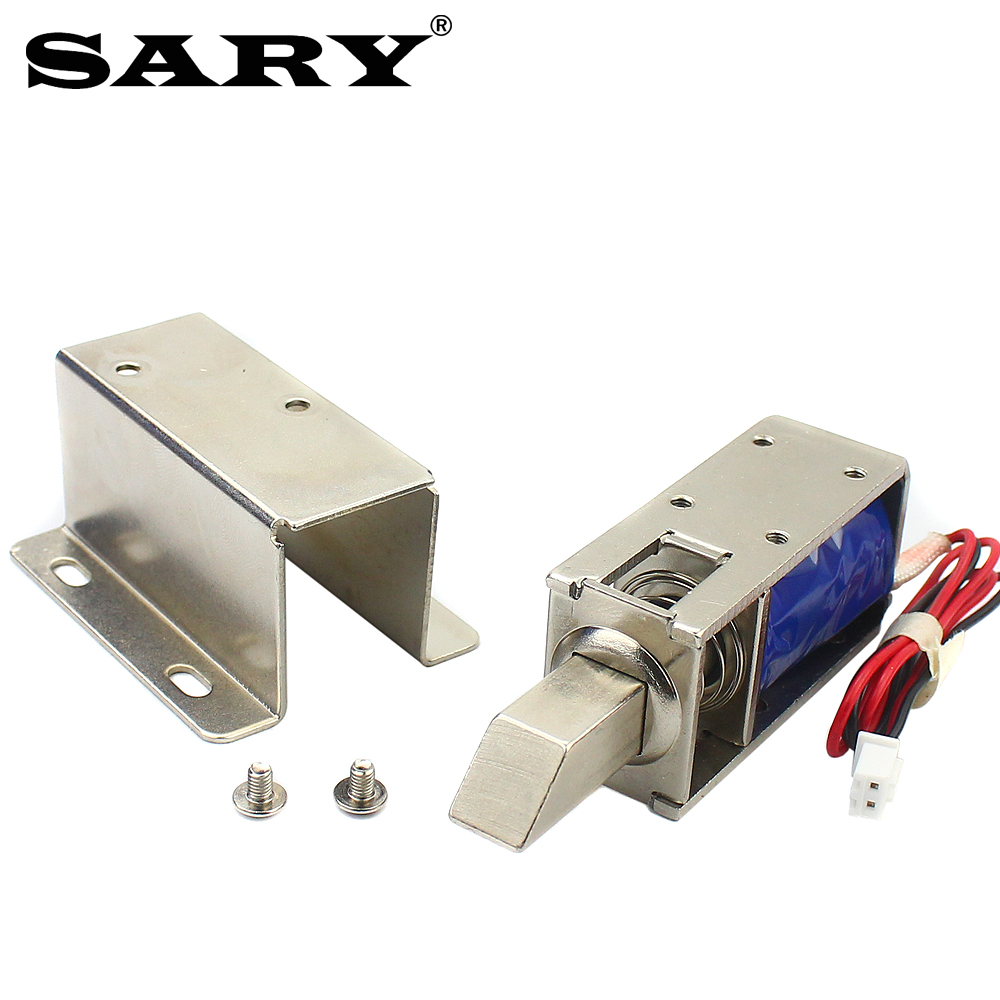 12V DC bolt lock electronic lock small door lock electric lock concealed magnetic lock