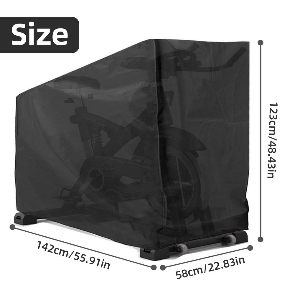 Outoor Indoor Spinning Bike Protective Cover For Peloton Fitness Equipment Dustproof Exercise Stationary Bike Covers Protector
