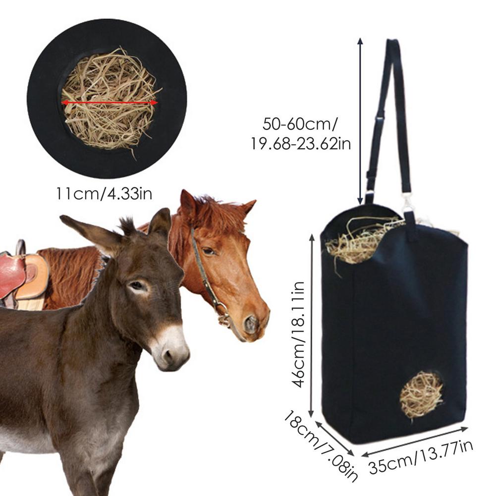 Paard Hooi Tas Paard Strozak Stabiele Handig Paard Strozak Trage Voeden Paard Waterdicht Trage Voeden Tote Voor Paarden schapen