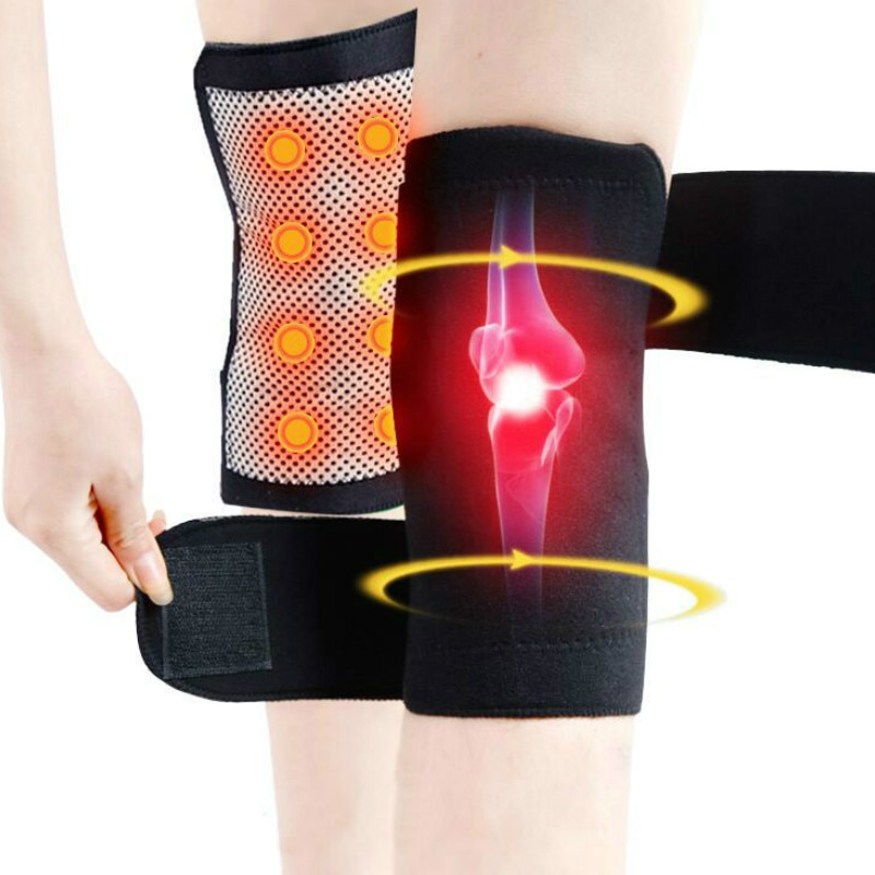 1 Paar Toermalijn Zelf Verwarming Knie Pads Magnetische Therapie Kneepad Pijnbestrijding Artritis Brace Ondersteuning Patella Knie Mouwen Pads
