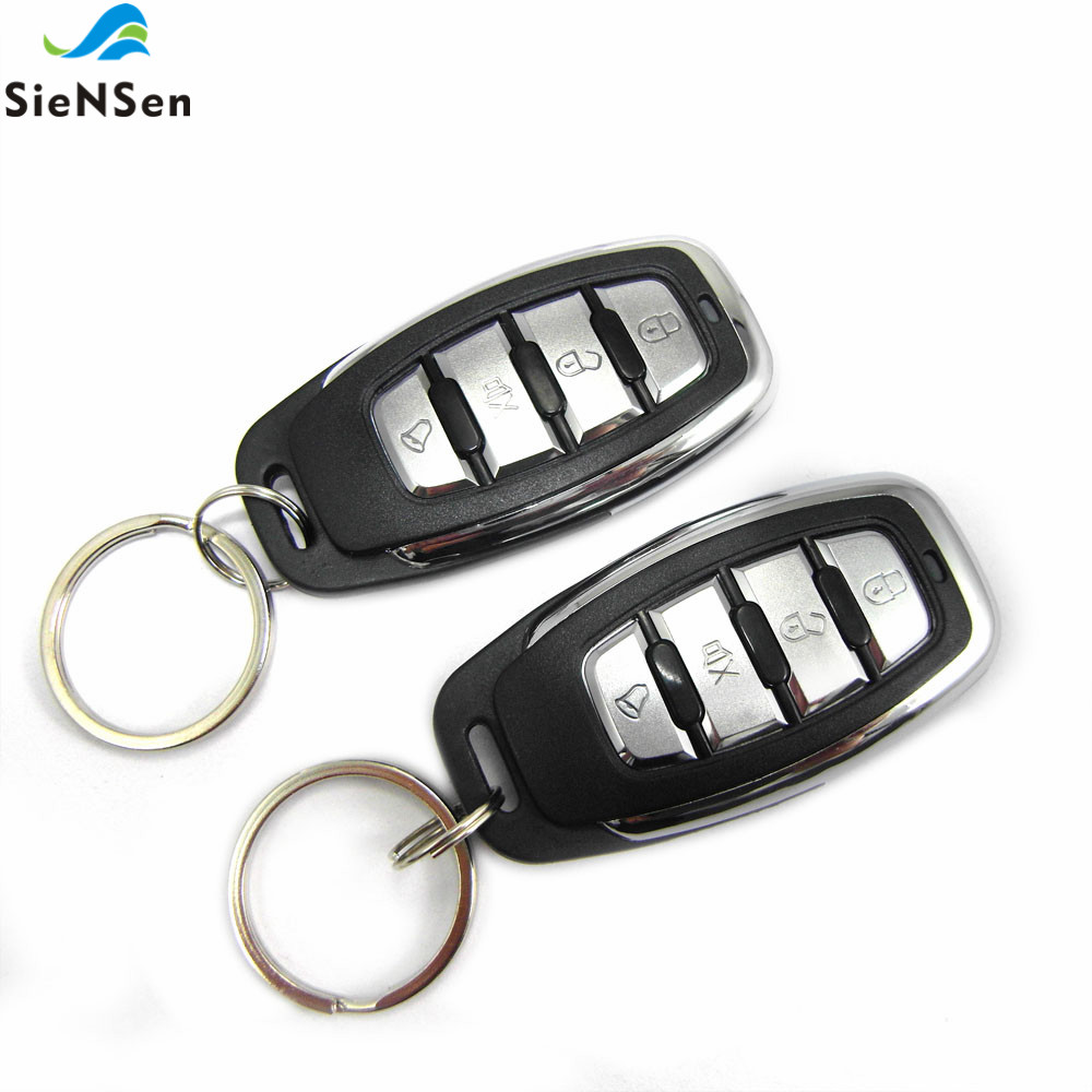 SieNSen coche Universal Kit Central de Control remoto cerradura sistema de bloqueo de la puerta de entrada sin llave de seguridad de alarma de coche M616-8152