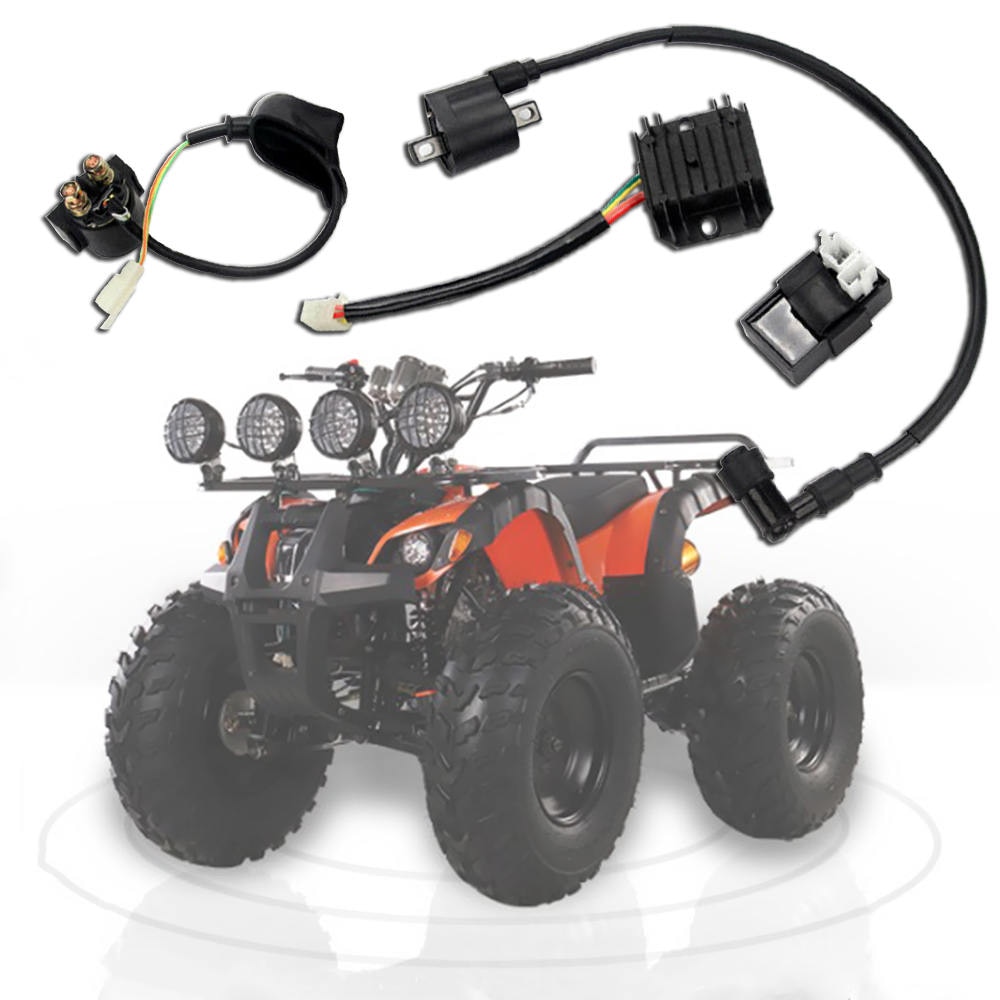 Bobina di accensione Relè Raddrizzatore CDI Kit Set PER IL Cinese ATV Quad 150/200/250cc