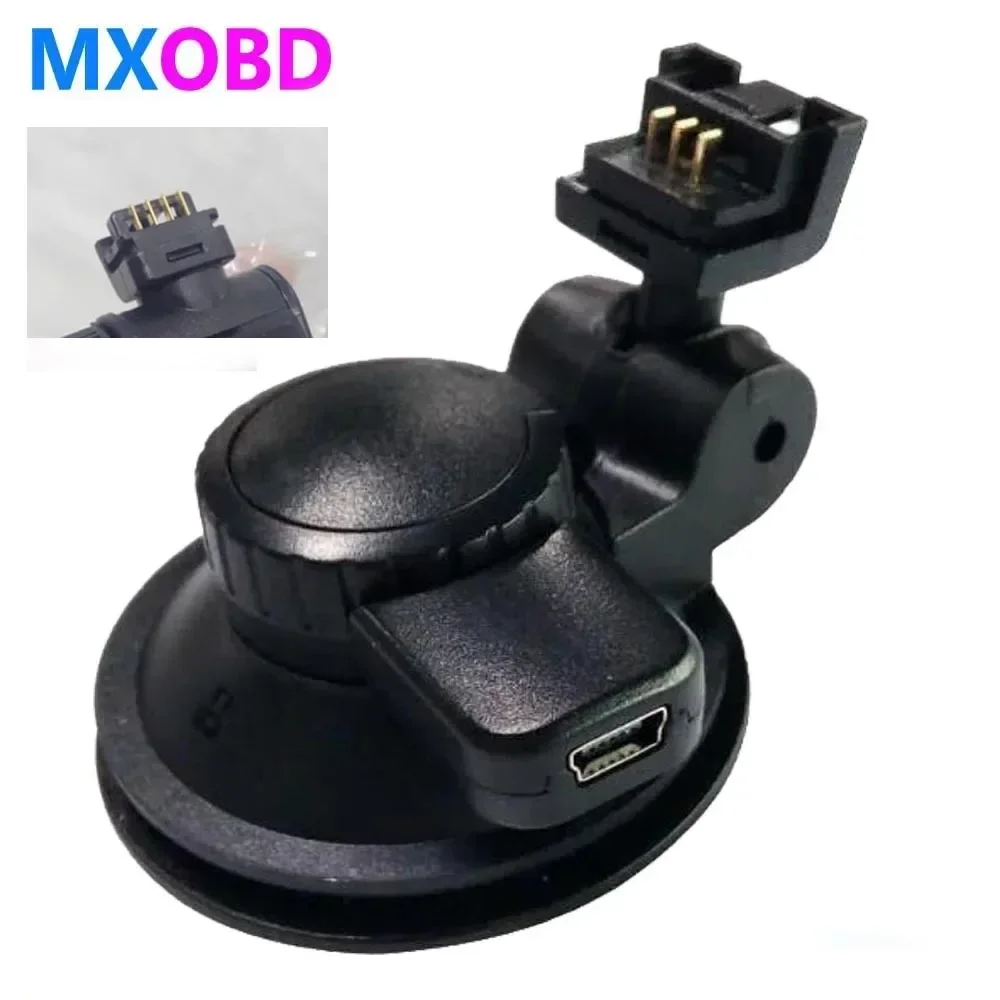3pin 4pin Hoofd Zuignap Beugel met USB Lader Poort Auto DVR GPS Houder voor Dash Cam F8 BL950A BL960 BL960D Rijden Recorder