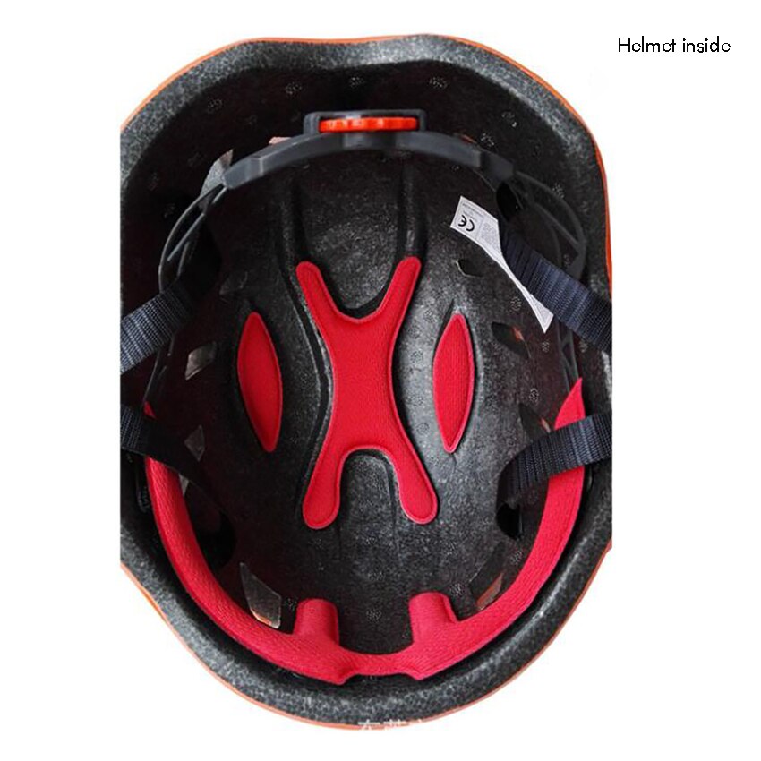 Casco de escalada ligero para hombre y mujer, ajustable, resistente a impactos, seguridad al aire libre, protección para ciclismo y Patinaje