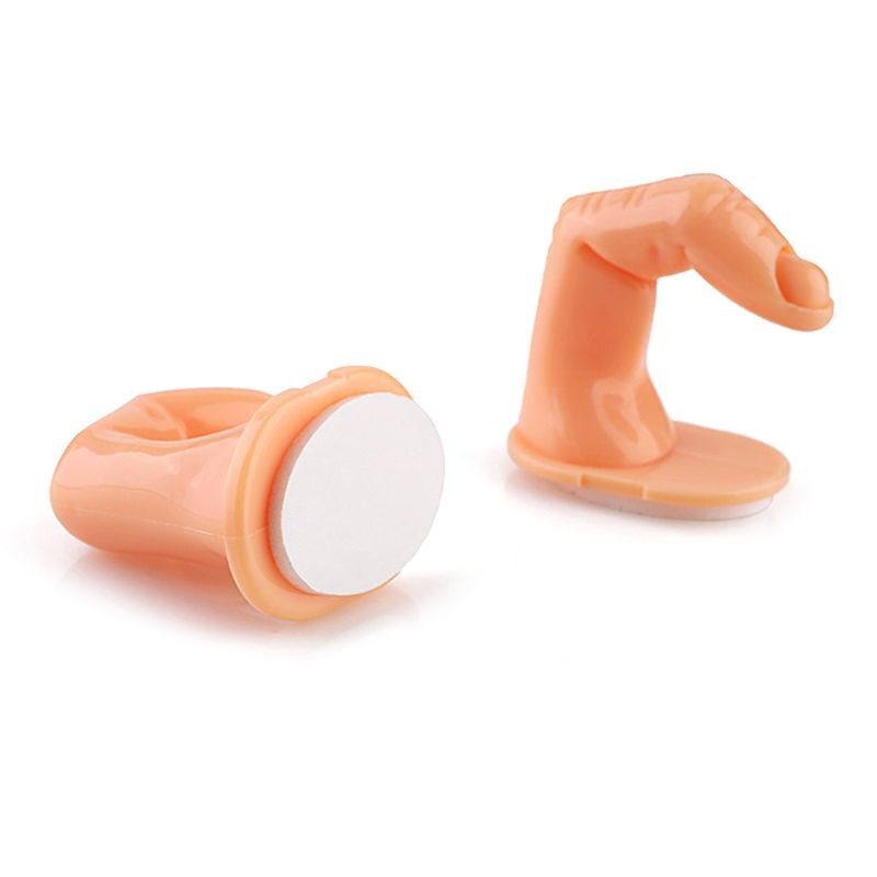 Plastic Praktijk Nep Vinger Nail Art Model Vinger Hulpmiddel