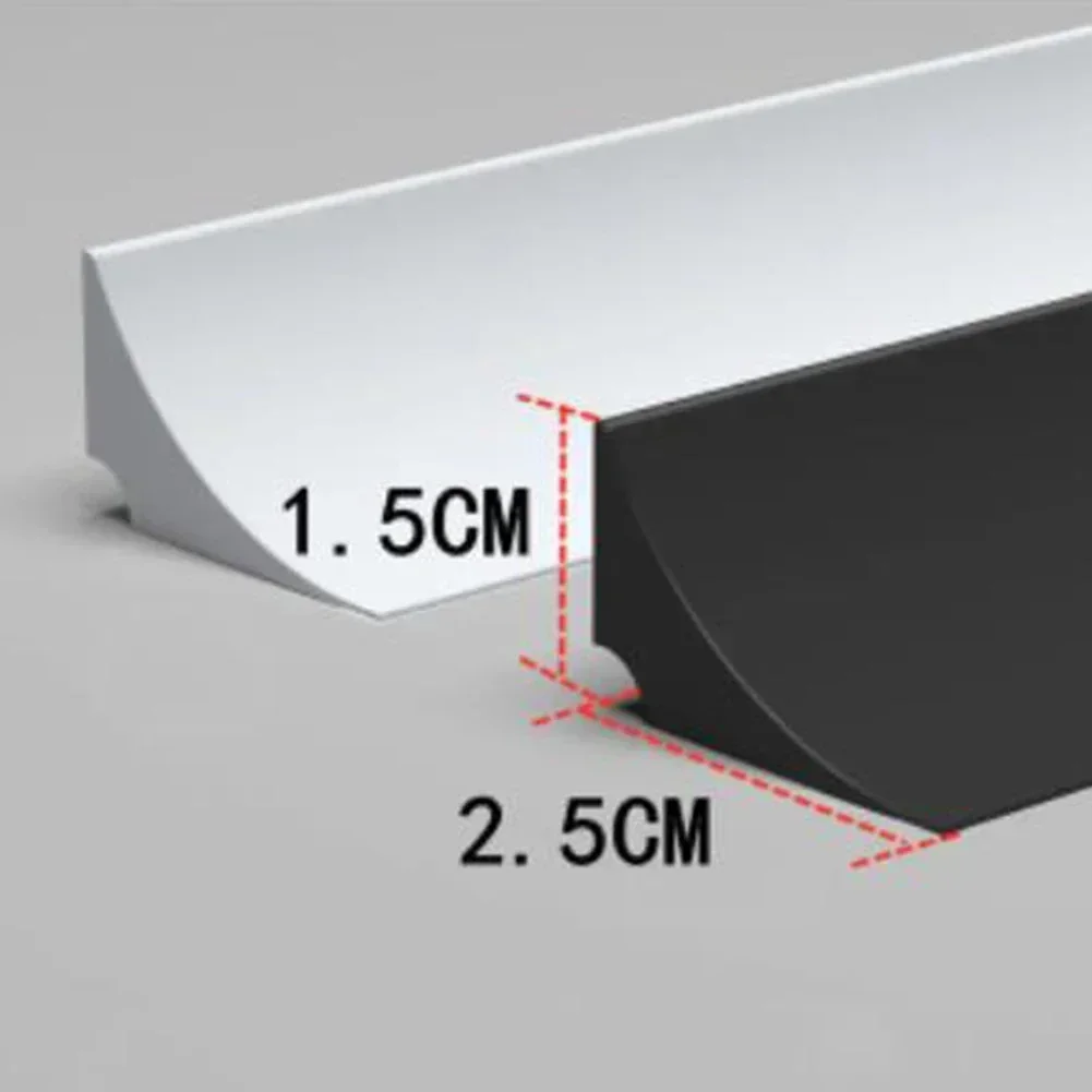 Silicone Water Barrier Bathroom Kitchen Floor Retaining Waterproof Barrier Bendable Countertop Waterstop Strip