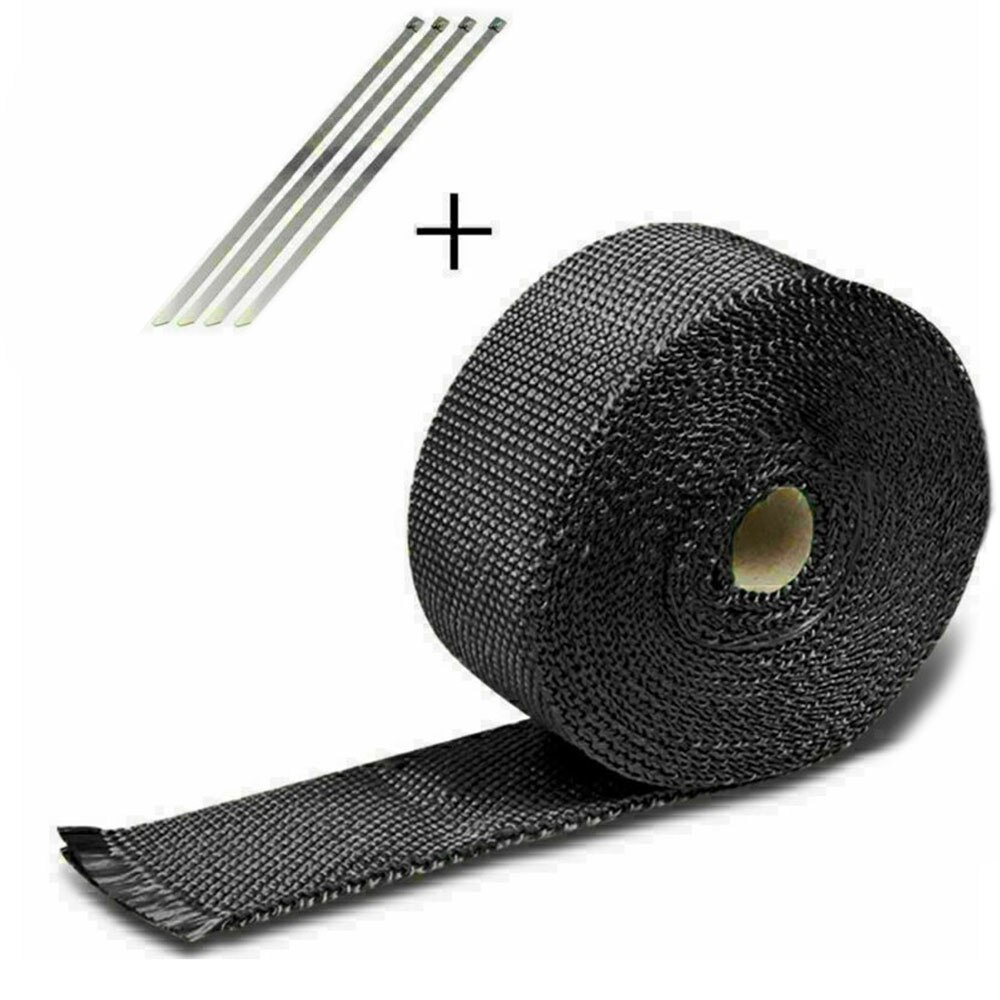 Cotton Tape Exhaust Pipe Wrap 5 Meters Insulation Spare Motorcycle Thermal
