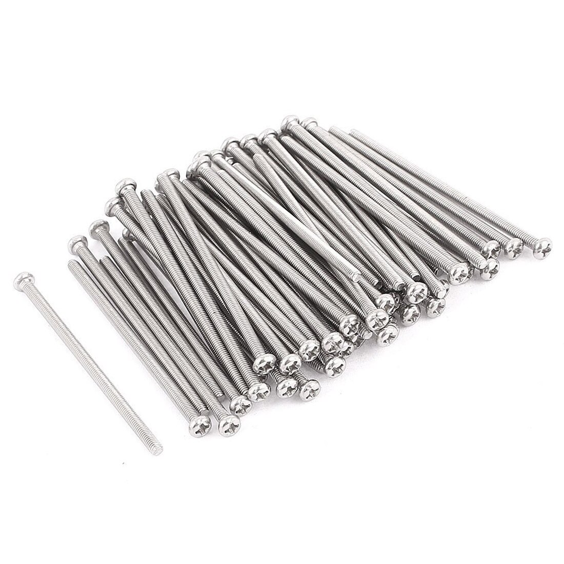 Goedkoopste M3 X 60Mm 304 Rvs Phillips Pan Hoofd Schroeven Bolt 60Pcs