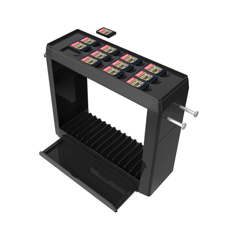 Multifunctional Disc Storage Tower 10 Games CD Holder Stand For Nintendo Switch Stands
