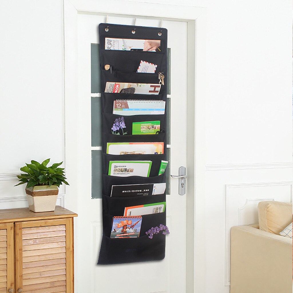 Organisateur de Rangement pour Magazines en Macramé
