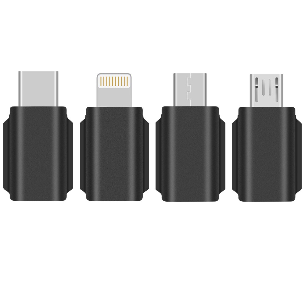 Adaptador de teléfono inteligente para DJI Pocket 2/Osmo Pocket, IOS, Lightning, Micro USB-C, Android, piezas estándar de cardán de datos inversos