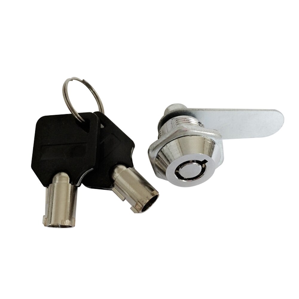 Hardware Mail Box Furniture Cupboard Home Security Cam Lock Locker Zinc Alloy Padlock Drawer With 2 Keys Cabinet Door Cylinder