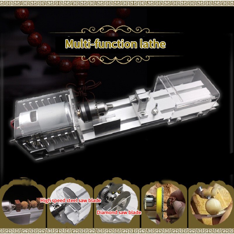 Mini Kralen Machine Mini Kraal Auto Kralen Machine Thuis Kralen Draaibank Diy Houten Kralen Houtbewerking Gereedschap