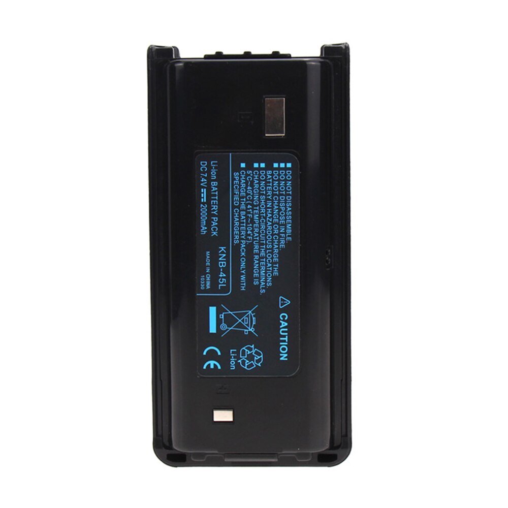 2000 Mah Li-Ion Batterij Voor Kenwood KNB-45L TK-2207 TK-3207 TK-2312 TK-3312