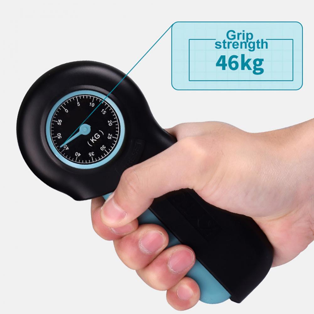 0-55kg Mechanical Pointer Hand Grip Power Force Strength Measure Wrist Training Increase Strength Spring Finger Carpal Expander