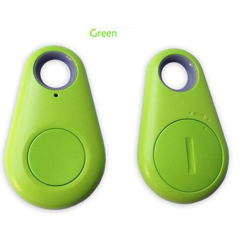 Smart bluetooth tracker locator tag alarm anti-lost device for mobile child bag wallet key finder locator anti lost tracker: Grön