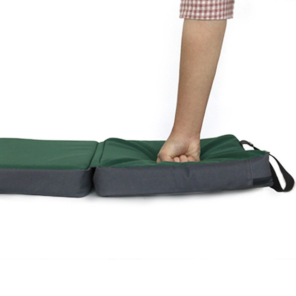 Extérieur avec poignée jardin agenouillement Pad travail pour bébé bain tapis de Yoga désherbage Extra épais Kneeler mousse à mémoire pliable Portable