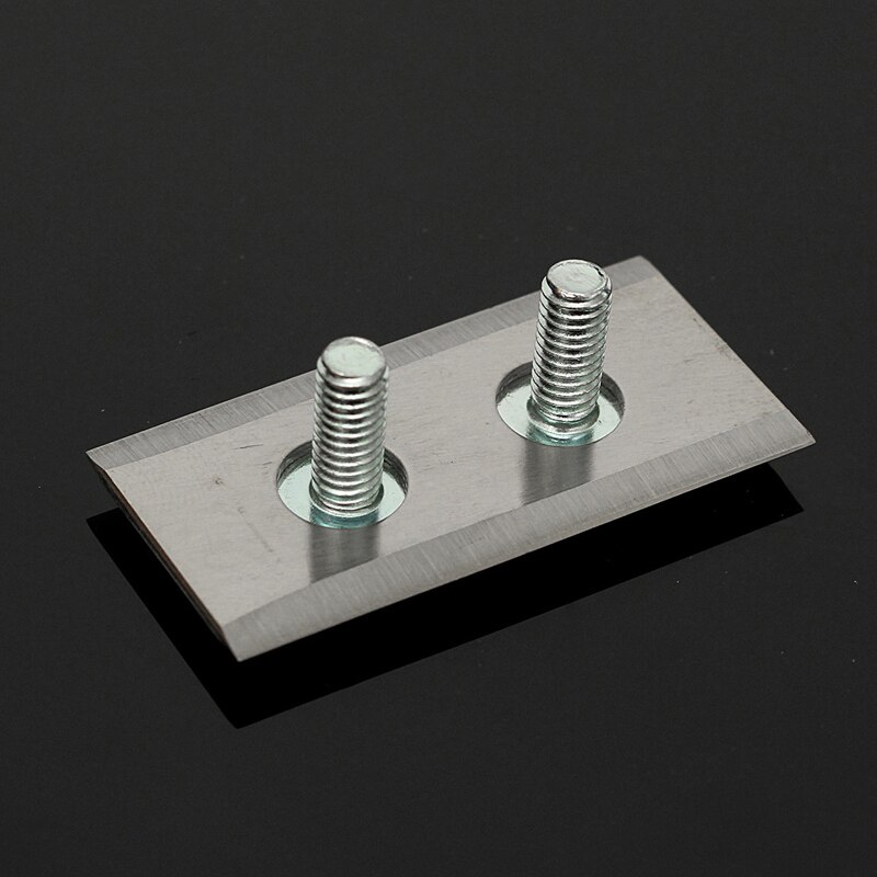 9 stk  * 36 x 18 x 1mm rustfritt stål klipperblad bytte m/skrue til worx landroid