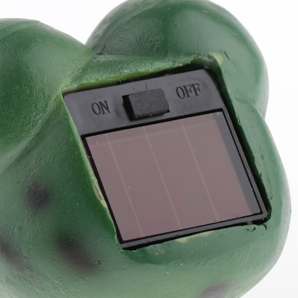 Solar Frog Lights, Solar Garden Statue Lights Outdoor, Frog Solar Powered Lights