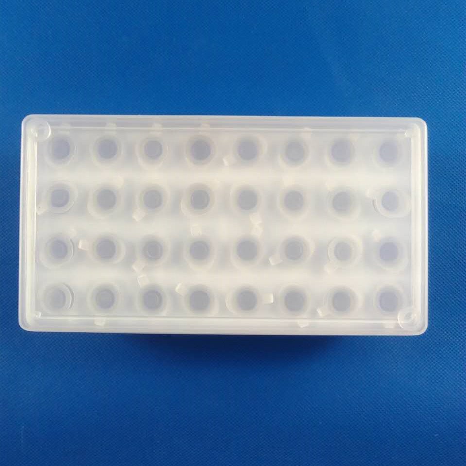 5ml/32vents Plastic Centrifuge Tube box+32 pcs 5ML Centrifuge Tubes sample tubes with Snap cap plastic test tubes