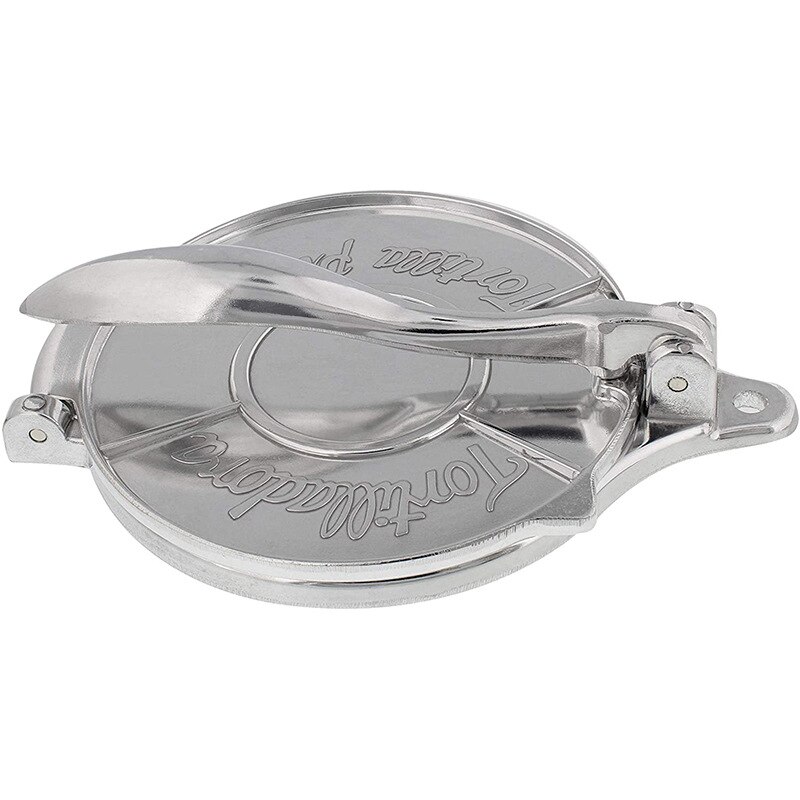 Portable Aluminum Heavy Duty Tortilla Press Maker Machine Kitchen Tool Tortilla Dumpling Skin Dough Press Presser: Default Title