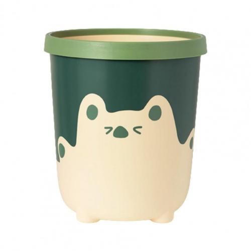 Large Capacity Easy to Use Convenient Bucket Waste Bin Wide Application Rubbish Garbage Bin Eco-friendly for Dorm:  Yellow