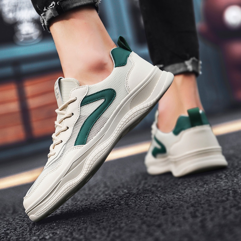 mesh breathable sports shoes men trend casual men's shoes men's comfortable breathable shoes mens casual sneakers