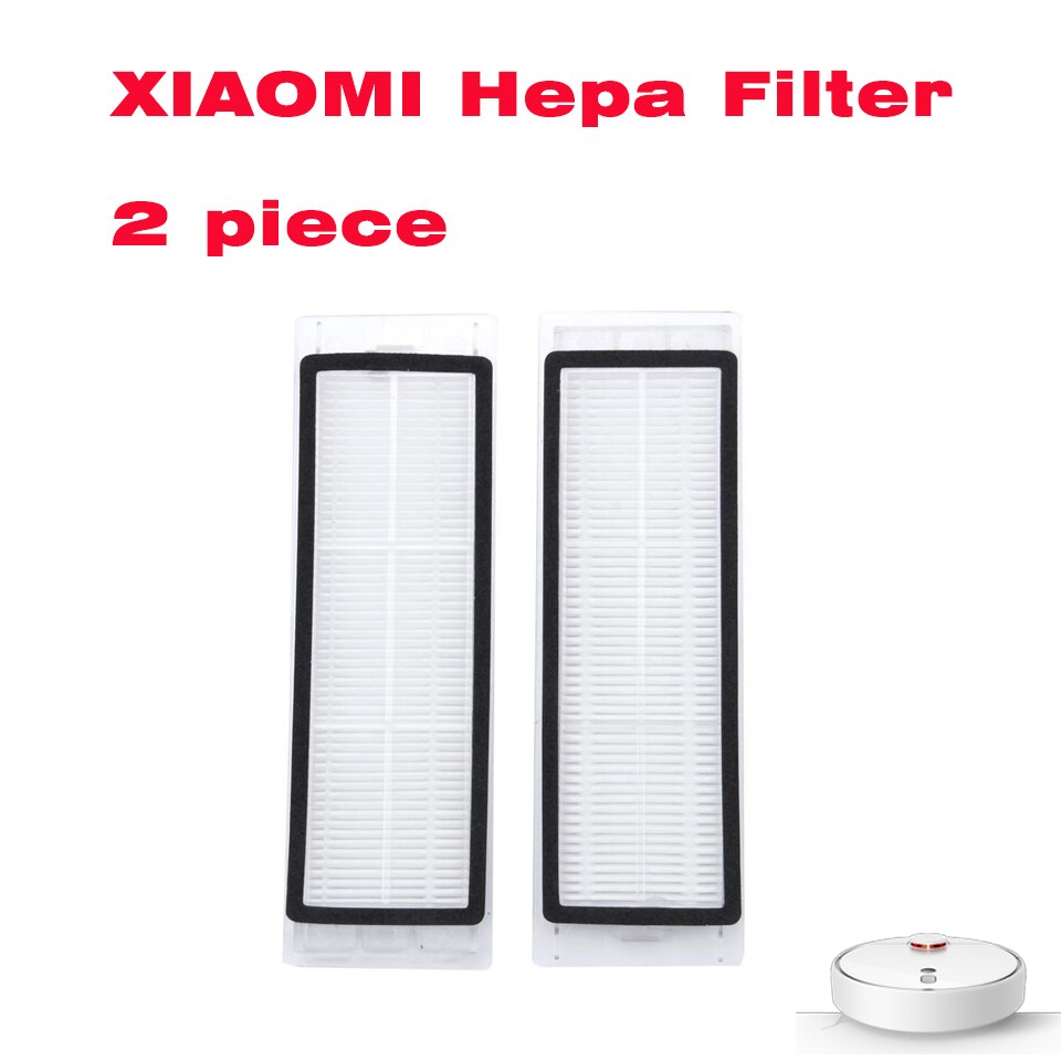 2 Pcs Hepa Filter Veegmachine Accessoires voor Xiaomi Roborock Stofzuiger Smart Cleaning Robot Vervanging Cleaner