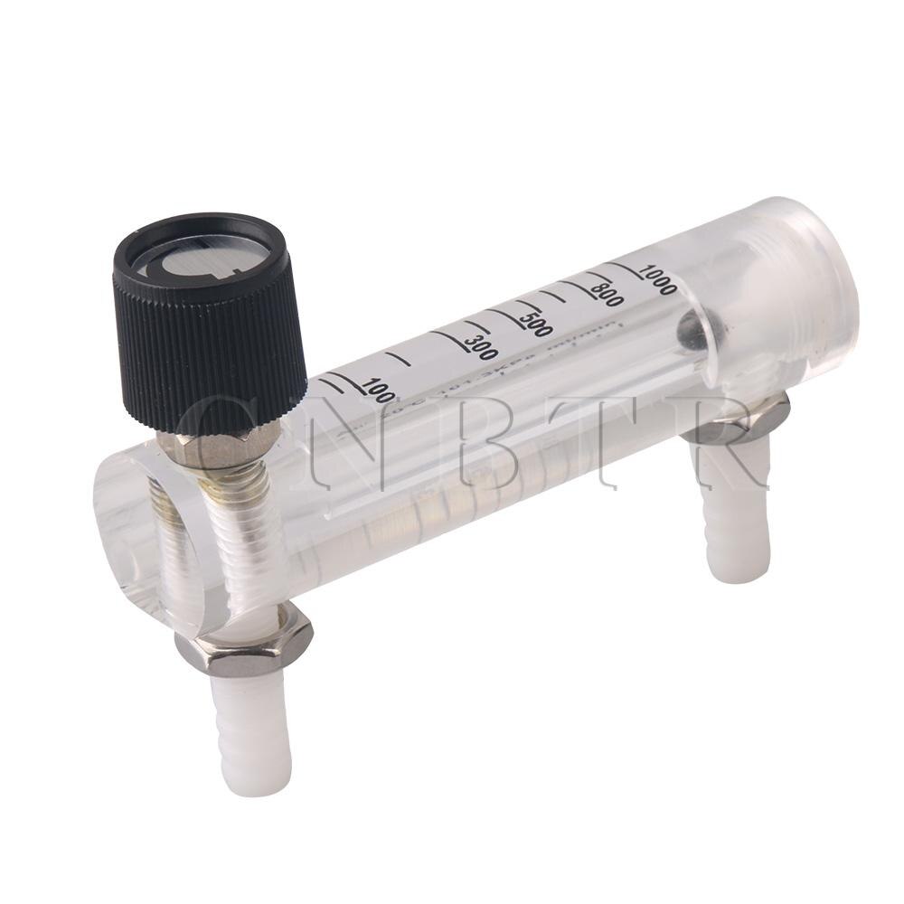 CNBTR 100-1000ml/min Air Oxygen Gas Flow Meter for Measuring Controlling Flow