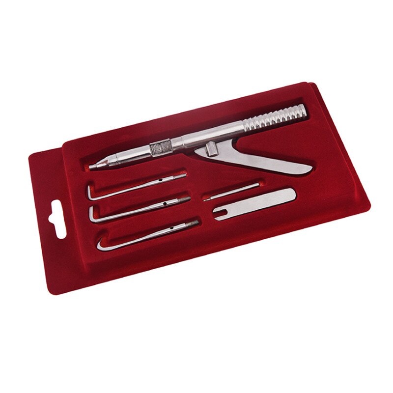 Dental Automatic Teeth Crown Remover Adjustable 4 Shifts Manual Crown Remover Stainless Steel Dentist Lab Teeth Restoration Tool