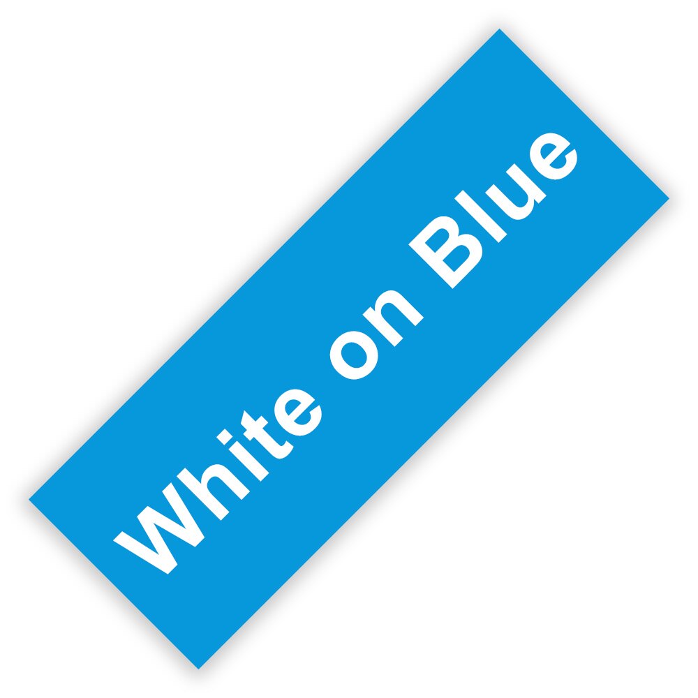 Labelwell 18 kolorów 9mm XR-9WE XR-9RD dla Casio XR9WE XR-9BU XR-9YW XR-9GN taśma z etykietami XR-9GD XR-9ABK dla Casio KL-60 drukarka do etykiet: White on Blue