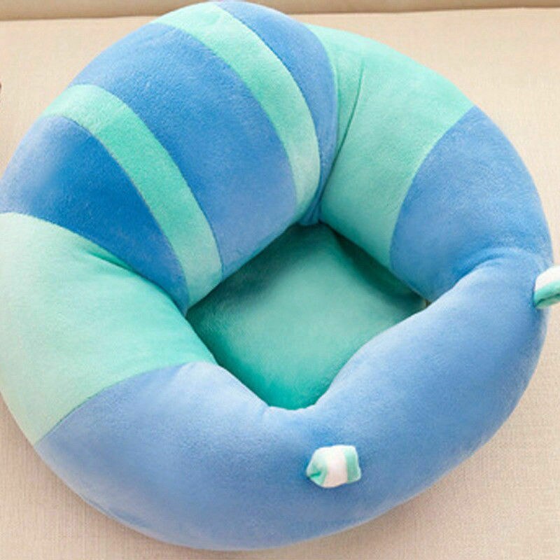 Siège de soutien pour bébés et enfants, housse de siège de canapé souple, coussin de canapé, oreiller en peluche, jouet sac de haricots, Animal: A