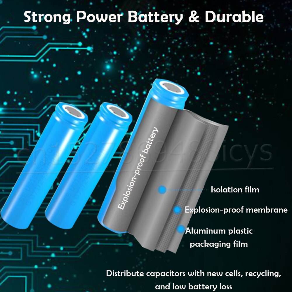 21v 1500 mah elektrisk borr li-ion litium uppladdningsbara batterier för sladdlös skruvmejsel handborr tillbehör för elverktyg