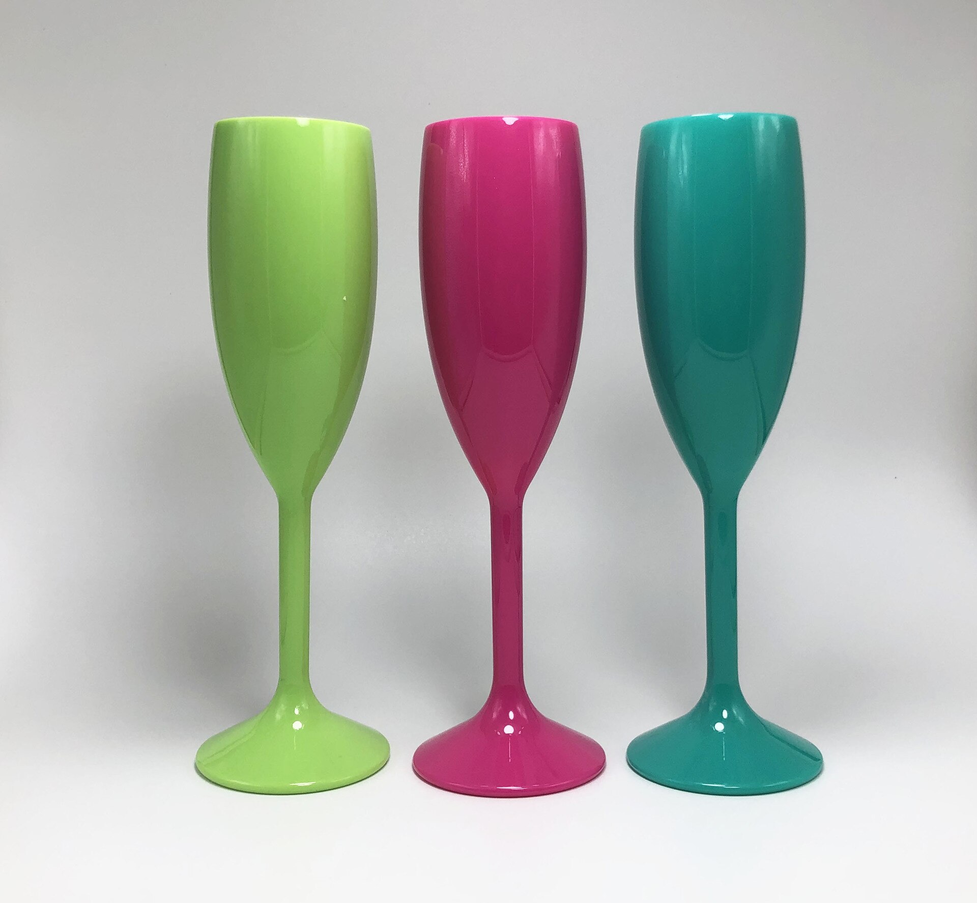 Fabriks direkte plast høj base rødvin glas champagne glas pc akryl