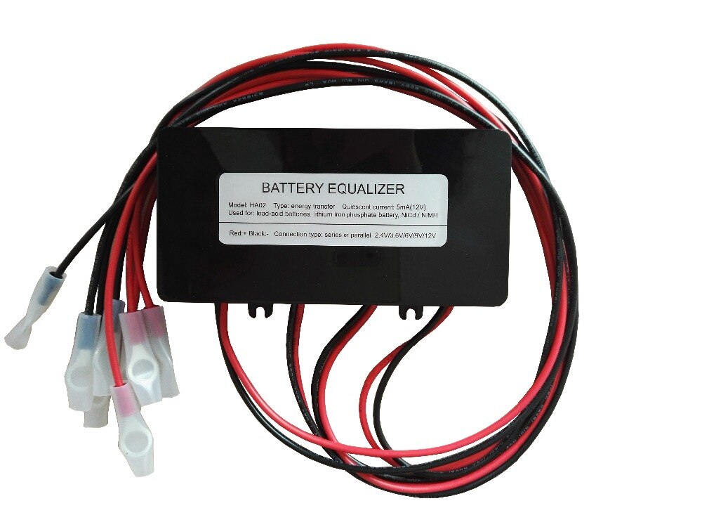 Batterij equalizer voor 4X6 V 4X12 V lood-zuur batterij 4X3.7 V Lithium batterij systeem
