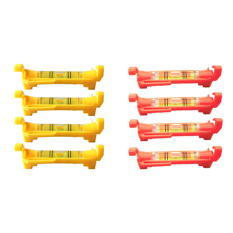 Nivel de cuerda de 4 piezas, línea colgante, niveles de burbuja para nivelación de topógrafos, trabajos de construcción, albañilería, Etc.