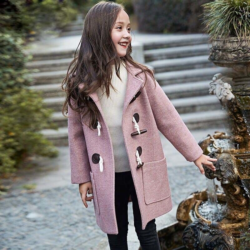 5 6 8 10 12 Jaar Oud Jonge Meisjes Warme Jas Winter Parka Bovenkleding Tiener Outdoor Outfit Kinderen Kids Meisjes bont Capuchon: Pink / 8T