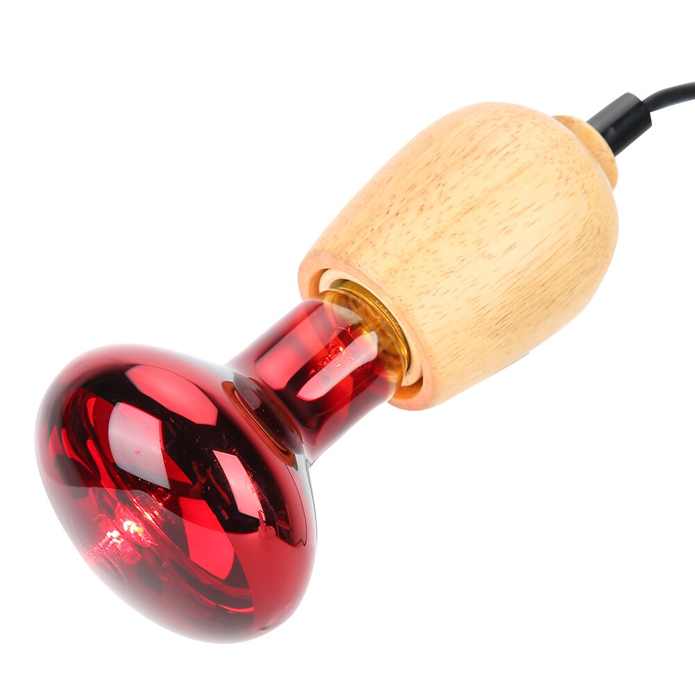 Red Infrared Bulb Light Glass E27 100W Amphibia Animal Pet Reptile Lizard Tortoise Snakes Avoid Illness Heating Infrared Bulb
