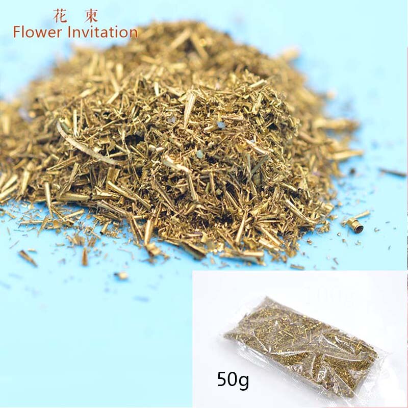 Flower Invitation Pyramid Brass Copper Iron fillings DIY Orgonite Energy Tower Materials Copper Chips for Resin Craft Making: Brass powder 50g