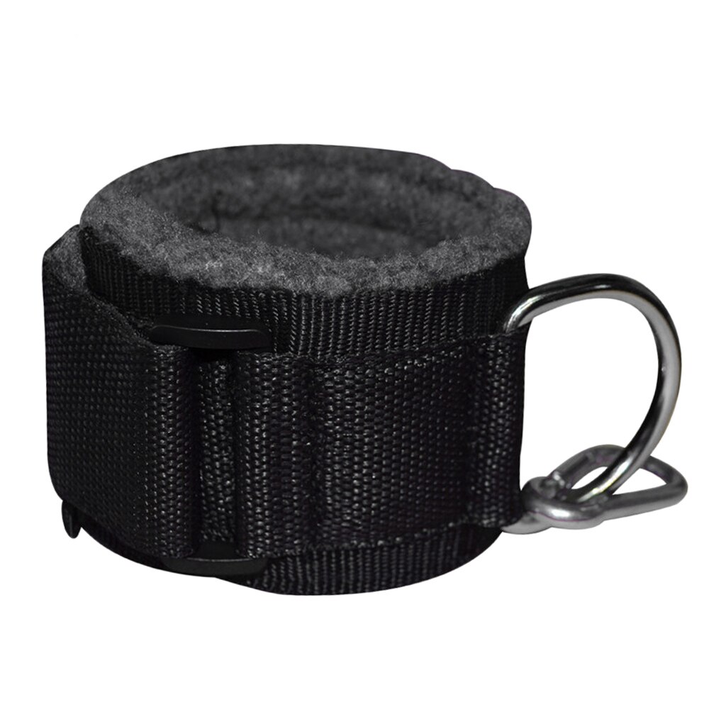 Correa de tobillo acolchada ajustable para Fitness, puño para Kickbacks, entrenamiento con glúteos, extensiones de piernas, rizos, abductores de cadera, máquinas de Cable